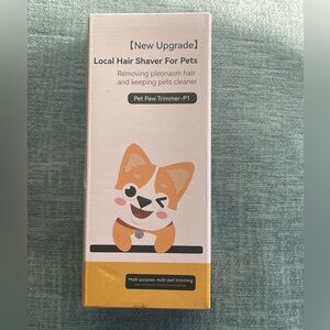 Pet Paw Trimmer-P1 Hair Shaver for Pets - Orange